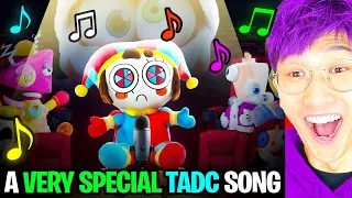 A VERY SPECIAL DIGITAL CIRCUS SONG! *SECRET AMAZING DIGITAL CIRCUS MUSIC VIDEO!* (LANKYBOX REACTION)