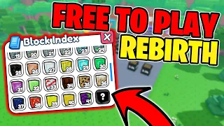 FREE TO PLAY REBIRTH WITH ALL MAXED MINIONS | Merge Simulator