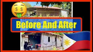 Finished Our House In The Philippines Province / One Year Before And After