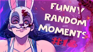 😆 Dead by Daylight FUNNY RANDOM MOMENTS #18😆 СМЕШНЫЕ РАНДОМНЫЕ МОМЕНТЫ Dead by Daylight #18