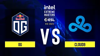 OG vs. Cloud9 - Map 1 [Mirage] - IEM Rio 2023 - Upper bracket