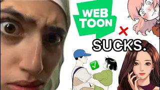 Webtoon SUCKS? (the good, the bad, & recommendations)