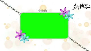 New wedding anniversary template. // non copyrighted template // green screen template