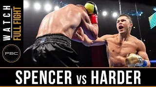 Spencer vs Harder FULL FIGHT: January 13, 2019 - PBC on FS1