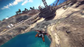 Just Cause 3 extreme wing suit glide