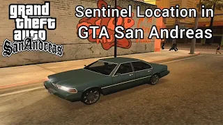 Sentinel location in GTA San Andreas