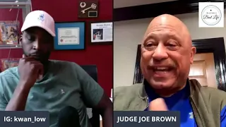 Kwame Brown and Judge Joe Brown