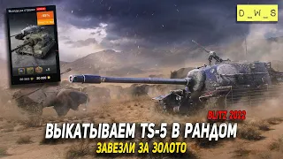 Выкатываем TS-5 в рандом 2022 Wot Blitz | D_W_S