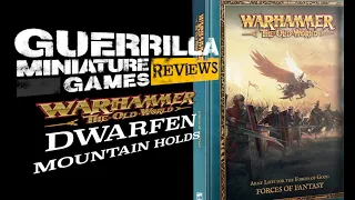 GMG Reviews - Warhammer: The Old World - Forces of Fantasy (Part 1 - The Dwarfen Mountain Holds)