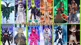 All Masked Singer Walk in’s (SEASON 2)