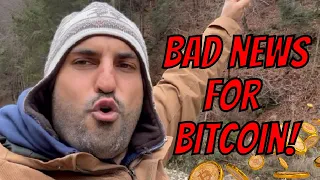 BAD NEWS: Bitcoin About To Do This For The FIRST TIME EVER!