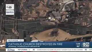 St. William Catholic Church destroyed in fire