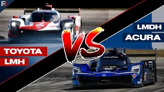 Onboard Lap Comparison Of LMH vs LMDh | Toyota GR010 vs Acura ARX06