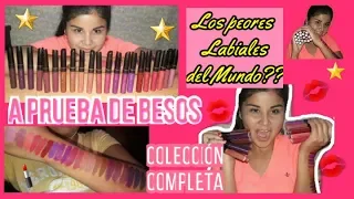 Colección completa de Labiales Mate Studio Look Cy°zone|SWATCHES💋 ¿Sin Retoque? |Mariela Zuleta