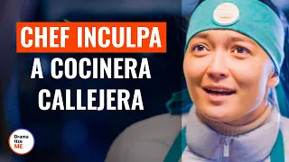 Chef De Lujo Incrimina A Cocinera Callejera | @DramatizeMe