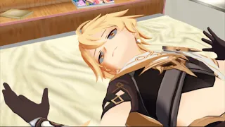 Aether got sleep paralysis | MMD Genshin Impact