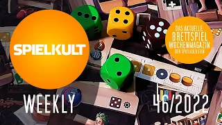 Weekly 46/2022 // Brettspiel-Reviews, Spieletreff, Vorschau