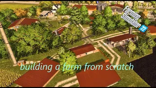 Building a farm On Elmcreek FS22-Timelapse -part 2 -  Free download