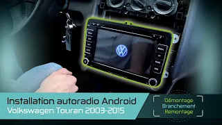 Installer un autoradio Android sur un Volkswagen Touran avec CarPlay et android auto