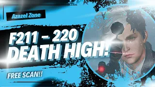 DEATH HIGH FLOOR 211 - 220! LETS GOO FREE SCAN AGAIN!! | LIFEAFTER