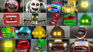 HOUSE HEAD, MEGAHORN, LIGHTHOUSE, CHARLES, BUS EATER | ALL MONSTERS MEGAMIX 4