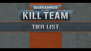 Killteam 2024 Tier List