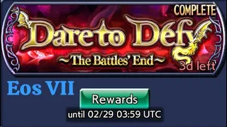 Thank you, and goodbye DFFOO ! | GL DFFOO : DtD 〜The Battles’ End〜 Eos VII