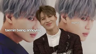 taemin being annoying