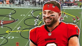 Film Study: Baker Mayfield looked GOOD for the Tampa Bay Buccaneers Vs the Baltimore Ravens