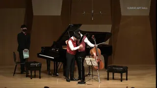 F. Say |  Cello Sonata, 'Four Cities' Jaemin Han & Yunchan Lim