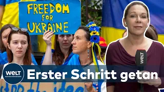 TROTZ VORBEHALTE: Ukraine und Moldau sind EU-Kandidaten - weitere könnten folgen | WELT Thema