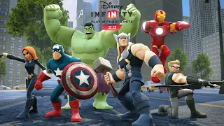 Disney Infinity 2.0: Marvel's The Avengers All Cutscenes (Game Movie) 4K 60FPS Ultra HD
