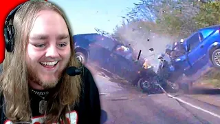 IDIOTS IN CARS GONE WRONG…