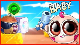 BRAWL STARS ANIMATION - BABY BRAWLERS #4