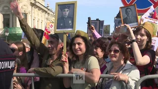 В Казани прошла всероссийская патриотическая акция «Бессмертный полк»