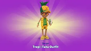 Subway Surfers Hawaii - Tropi Taha New outfit Update - All Collections All Characters unlocked