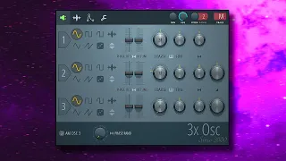 Создаем Бит Используя ТОЛЬКО 3x OSC в Fl Studio!