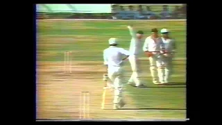 INDIA v AUSTRALIA 1st TEST MATCH DAY 5 CHENNAI SEPTEMBER 22 1986 (MADRAS) GREG MATTHEWS RAY BRIGHT