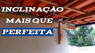 Cálculo de inclinação detalhado passo a passo