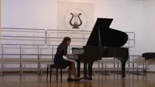 В.Моцарт "Соната № 12 F dur Часть 1"