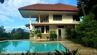 DI JUAL VILLA CISARUA PUNCAK  5500 METER SHM 2750.000 PER METER NEGO