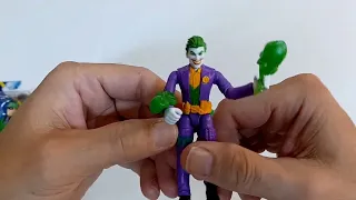 The Joker and The Riddler Spin Master DC Action Figure Unboxing