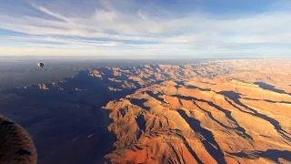 Grand Canyon Hot Air Balloon Flight 10/23/2016