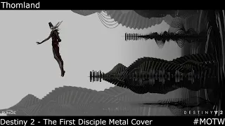 Rhulk Metal Cover (The First Disciple)- Destiny 2