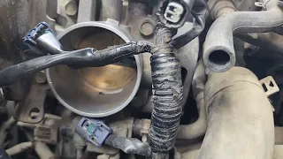 Honda CRV TPS fix [idle surge  issue] P0122