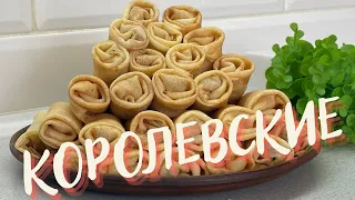 КОРОЛЕВСКИЕ очень нежные и тонкие ДРОЖЖЕВЫЕ блины НА КИПЯТКЕ!🥞 Блины рецепт! 🥮