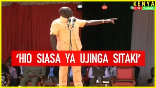 Ruto ANGRY speech today in Church at Kakamega - Listen what he told Raila