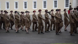 Reserves and Regulars Passing Out together at Royal Military Academy Sandhurst