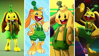Bunzo Bunny vs Bunzo Bunny vs Bunzo Bunny vs Bunzo Bunny | Smash Colors 3D