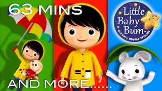 I Hear Thunder | Plus Lots More Nursery Rhymes | 63 Minutes Compilation from LittleBabyBum!